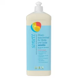 Lessive liquide laine & soie sensitive écologique sans parfum - 1l - Sonett
