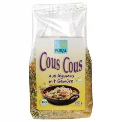 Couscous aux légumes BIO - 250g - Pural