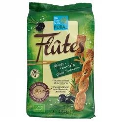 BIO-Flûtes mit Olive & Rosmarin - 125g - Pural