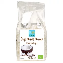 Chips de noix de coco séchés BIO - 150g - Pural