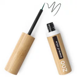 Eyeliner pinceau Vert kaki N°075 BIO - 3,8ml - Zao