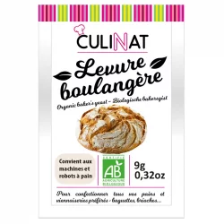 Levure boulangère BIO - 3x9g - Culinat