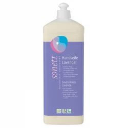 Ökologische flüssige Seife für Hände, Gesicht & Körper Lavendel - 1l - Sonett﻿