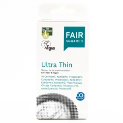 Natürliche Kondome Ultra thin - 10 Stück - Fair Squared