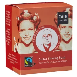 Savon de rasage BIO café - 2x80g - Fair Squared