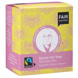 Savon cheveux BIO abricot - 2x80g - Fair Squared