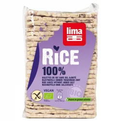 Galettes de riz très pauvres en sel BIO - 130g - Lima