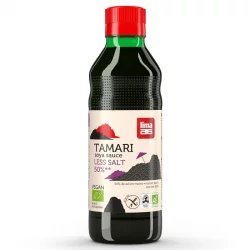 BIO-Sojasauce mit 50% weniger Salz - Tamari - 250ml - Lima