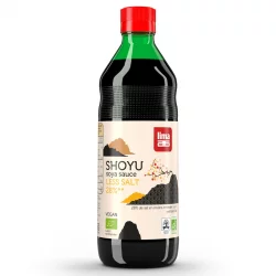 BIO-Sauce aus Soja & Weizen mit 28% weniger Salz - Shoyu - 500ml - Lima