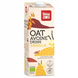 Boisson à l'avoine avec vanille BIO - 1l - Lima