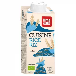 Crème au riz cuisine BIO - Rice Cuisine - 200ml - Lima