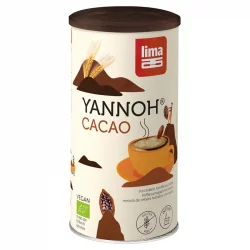 Boisson chaude à base de céréales torréfiées & cacao BIO - Yannoh Instant - 175g - Lima