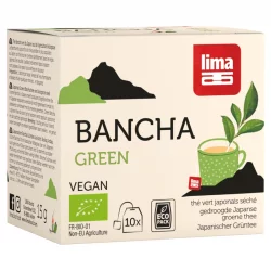 Thé vert japonais séché BIO - Bancha - 10 pièces - Lima