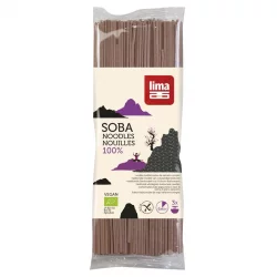 Nouilles à la farine de sarrasin complet BIO - Soba - 200g - Lima