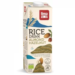 Boisson au riz avec noisettes & amandes BIO - 1l - Lima