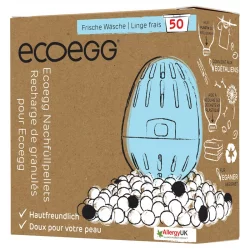 Recharge de granulés pour l'oeuf de lessive écologique linge frais - EcoEgg