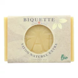 BIO-Seife Biquette Ziegenmilch - 100g - terAter