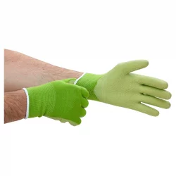 Gants de jardinage Taille M en coton BIO & caoutchouc naturel - Fair Zone