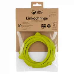 Joints pour bocaux 94x108mm en caoutchouc naturel - Taille L - 10 pièces - Fair Zone