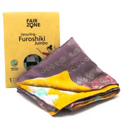 Furoshiki Taille XL 110 x 110 cm - 1 pièce - Fair Zone