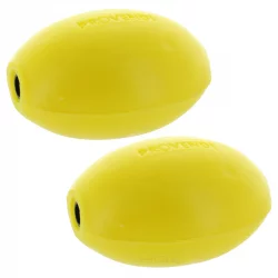 Recharge 2 savons jaunes rotatifs à vis naturels citron & pomme - 2x290g - Provendi