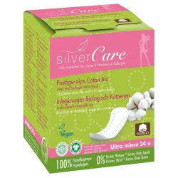 Protège-slips ultra mince BIO - 24 pièces - Silvercare