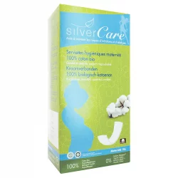 Serviettes hygiéniques maternité BIO - 10 pièces - Silvercare