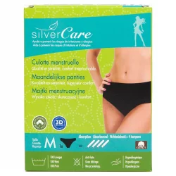 Culotte menstruelle ultra-absorbante Taille M 36-38 pour règles légères à fortes - 1 pièce - Silvercare 
