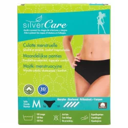 Culotte menstruelle ultra-absorbante Taille M 36-38 pour règles légères à fortes - 1 pièce - Silvercare