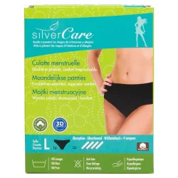 Culotte menstruelle ultra-absorbante Taille L 38-40 pour règles légères à fortes - 1 pièce - Silvercare