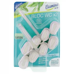 Bloc wc écologique menthe & eucalyptus - 2 pièces - Etamine du Lys