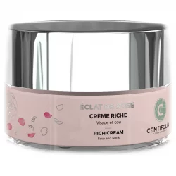 Crème riche visage & cou BIO rose & vitamine C - 50ml - Centifolia