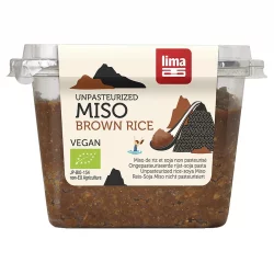 Miso de riz & soja non pasteurisé BIO - 300g - Lima
