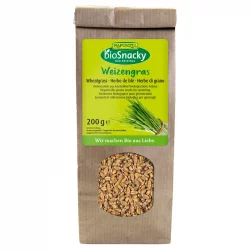 Graines à germer d'herbe de blé BIO - 200g - Rapunzel bioSnacky