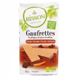 Gaufrettes au chocolat BIO - 190g - Bisson