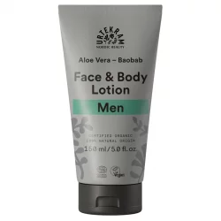 Lotion visage & corps homme BIO baobab, réglisse & aloe vera - 150ml - Urtekram