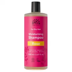 Shampooing cheveux secs BIO rose - 500ml - Urtekram