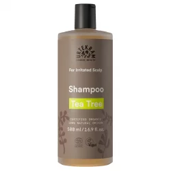 BIO-Shampoo für gereizte Kopfhaut Teebaum - 500ml - Urtekram