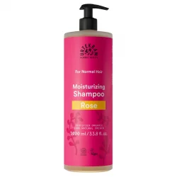Shampooing cheveux normaux BIO rose - 1l - Urtekram