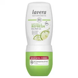 Déodorant à bille 48h Refresh BIO citron vert - 50ml - Lavera