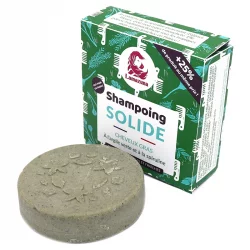 Shampooing solide cheveux gras spiruline & argile verte - 70ml - Lamazuna