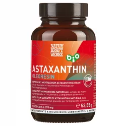 BIO-Astaxanthinextrakt - 90 Kapseln 595mg - NaturKraftWerke