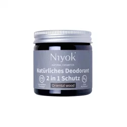 Déodorant crème 2 en 1 naturel Oriental wood - 40ml - Niyok
