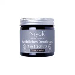 Natürliche 2 in 1 Deocreme Oriental wood - 40ml - Niyok