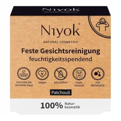 Nettoyant visage solide naturel patchouli - 80g - Niyok