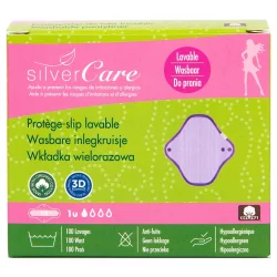 Protège-slip lavable BIO flux léger - Silvercare