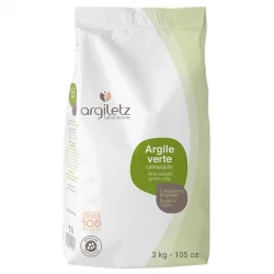 Argile verte granulée - 3kg - Argiletz