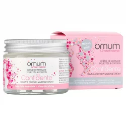 Crème pour le corps fouettée & cocoon BIO beurre de karité, sésame & aloe vera - La Confidente - 50ml - Omum