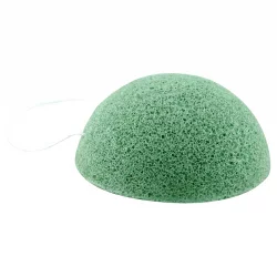 Éponge Konjac naturelle argile verte - 1 pièce - Rosenrot