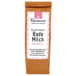 Lait de bain BIO fleur de rose & lait de coco - 150g - Rosenrot